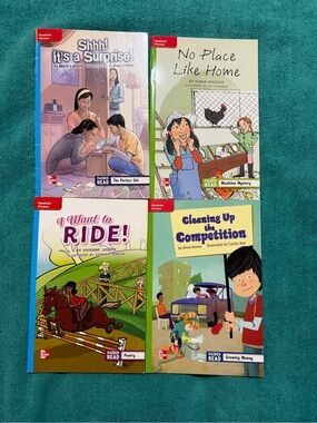 Set of 4 Educational Children’s Books by McGraw Hill